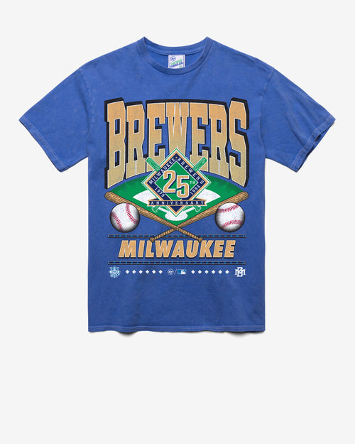 MILWAUKEE BREWERS COOPERSTOWN STRAIGHT SHOT VINTAGE '47 TUBULAR TEE