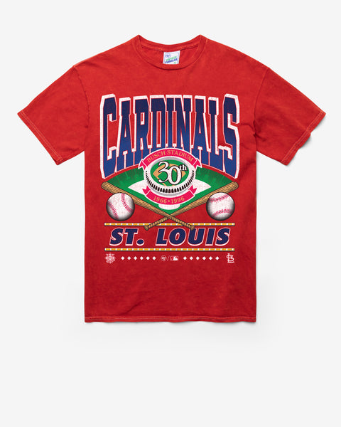 ST. LOUIS CARDINALS COOPERSTOWN STRAIGHT SHOT VINTAGE '47 TUBULAR TEE