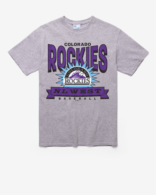 COLORADO ROCKIES COOPERSTOWN TWELVE SIX VINTAGE '47 TUBULAR TEE
