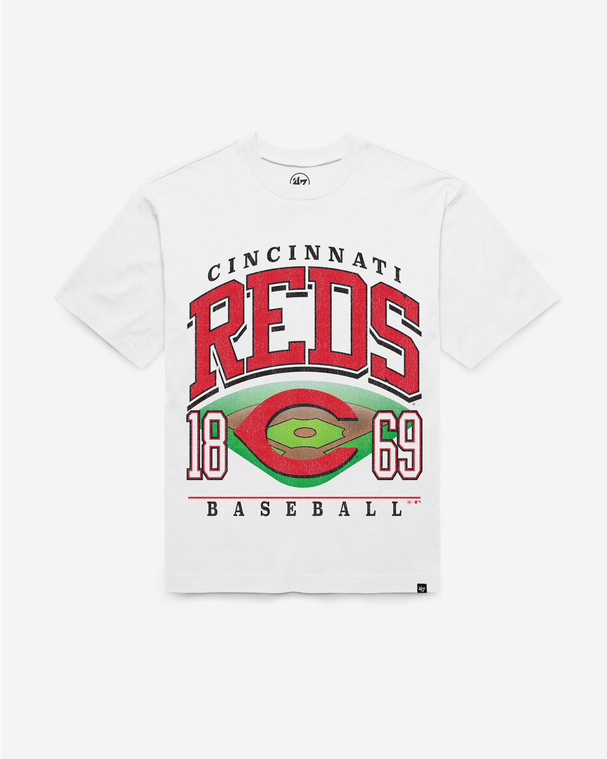 CINCINNATI REDS FIELD GENERAL '47 FOUNDATION TEE