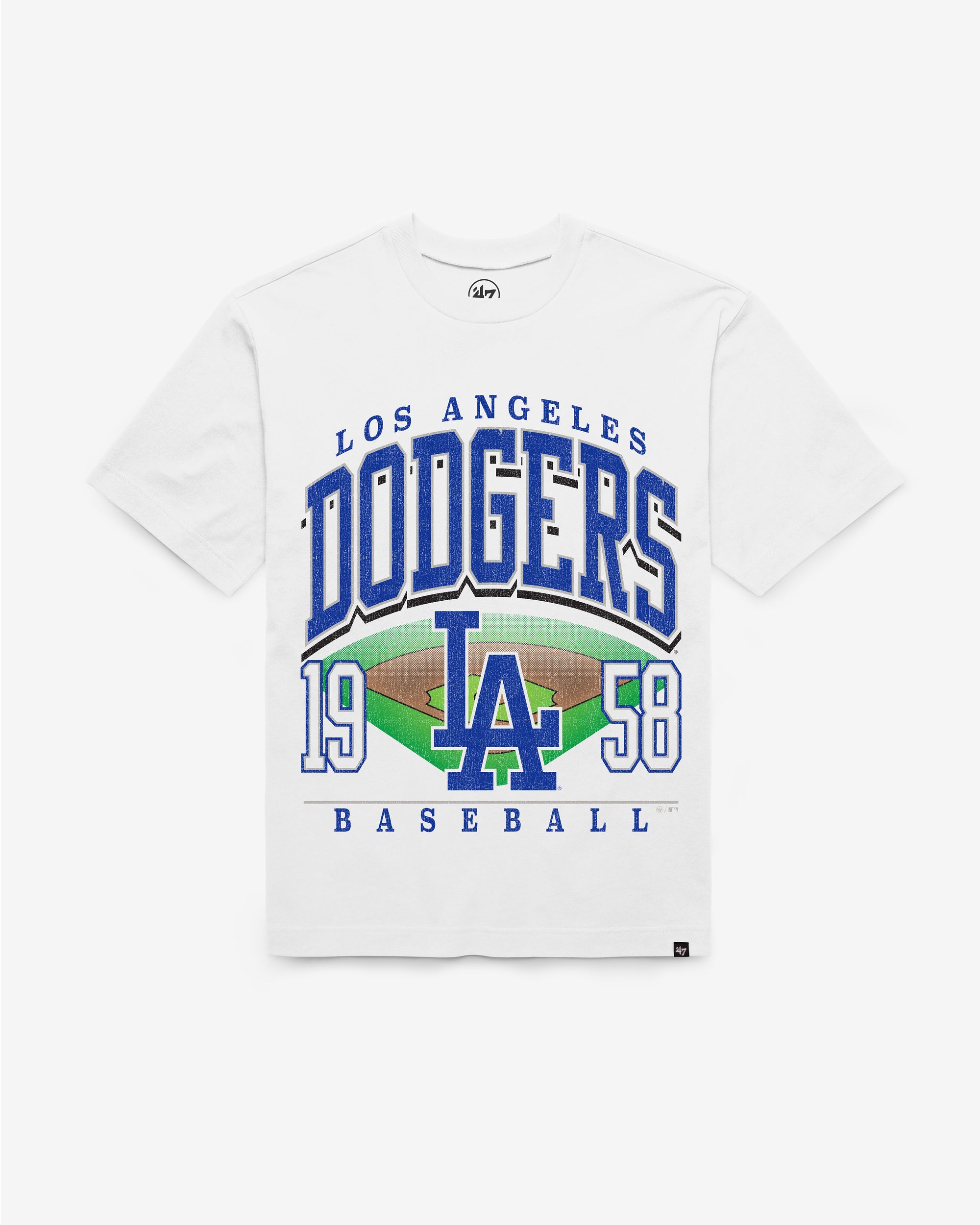 LOS ANGELES DODGERS FIELD GENERAL '47 FOUNDATION TEE