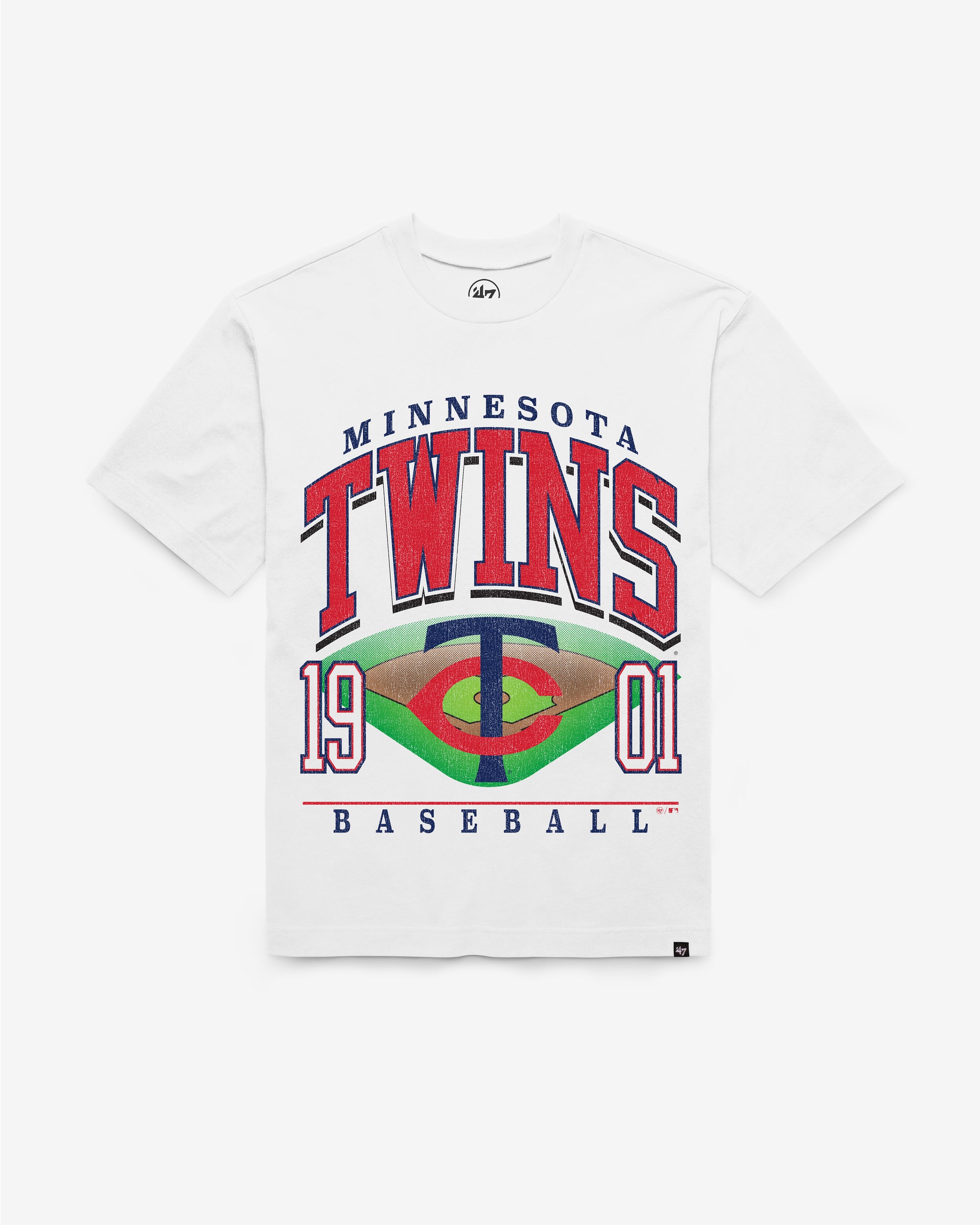 MINNESOTA TWINS FIELD GENERAL '47 FOUNDATION TEE