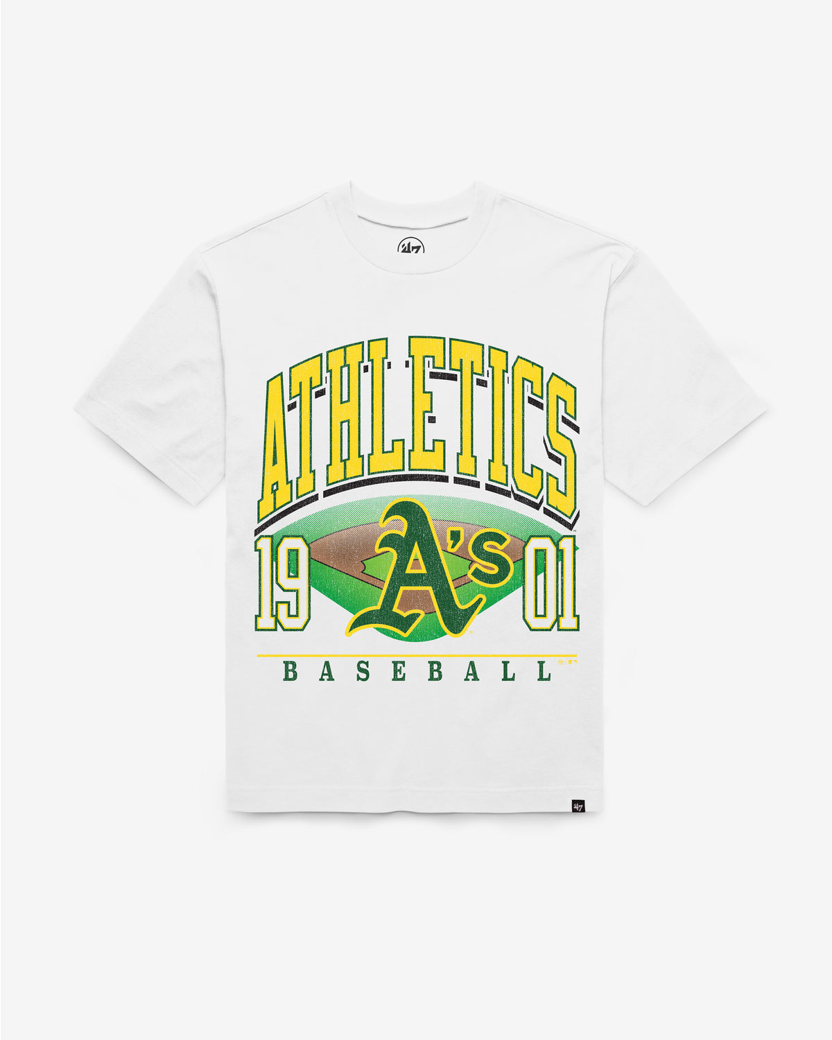 ATHLETICS BASEBALL FIELD GENERAL '47 FOUNDATION TEE