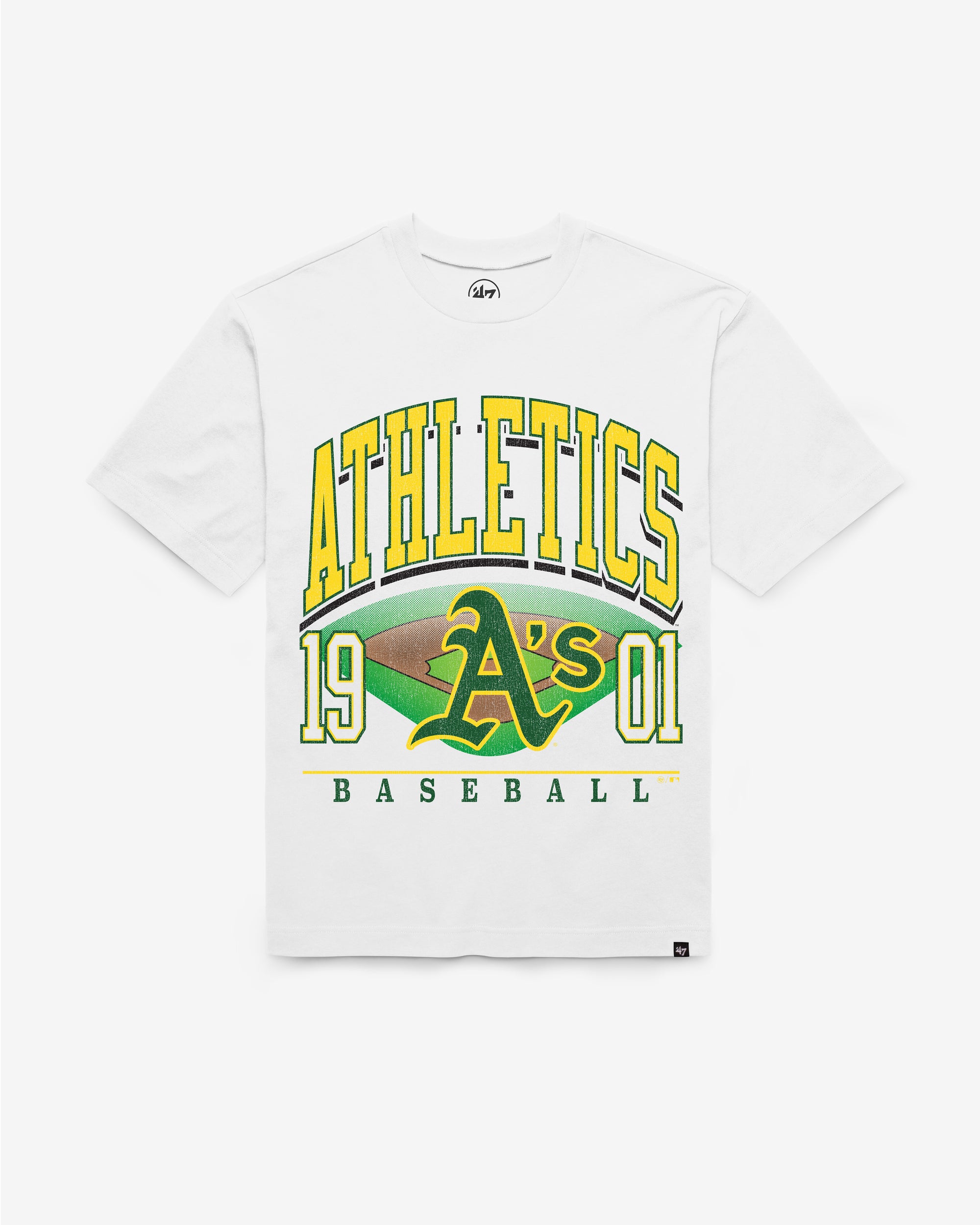 ATHLETICS BASEBALL FIELD GENERAL '47 FOUNDATION TEE