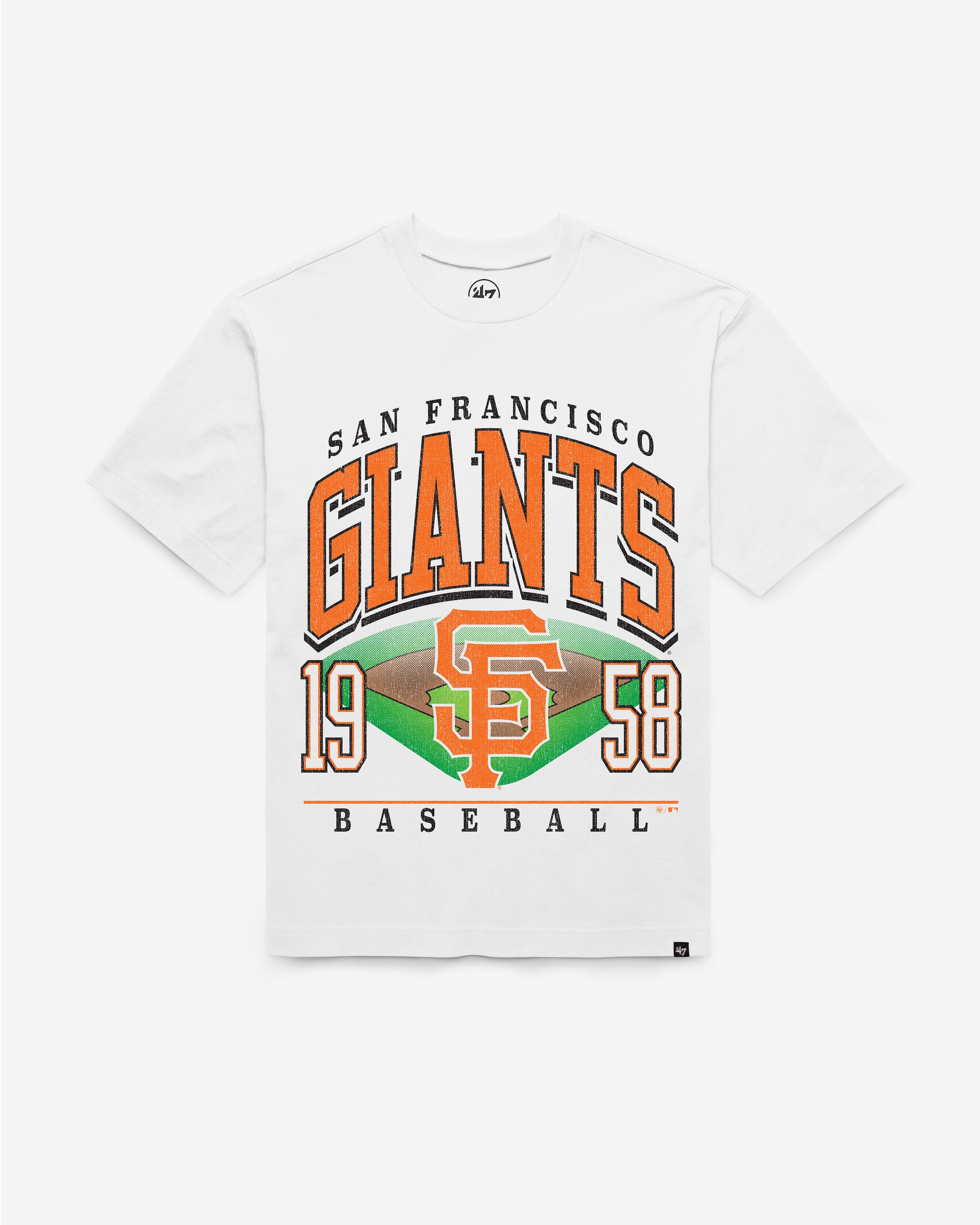 SAN FRANCISCO GIANTS FIELD GENERAL '47 FOUNDATION TEE