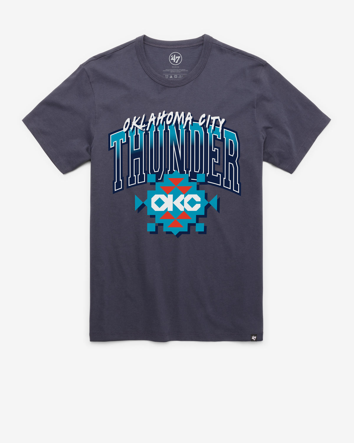 OKLAHOMA CITY THUNDER CITY EDITION SWISH FADE '47 FRANKLIN TEE