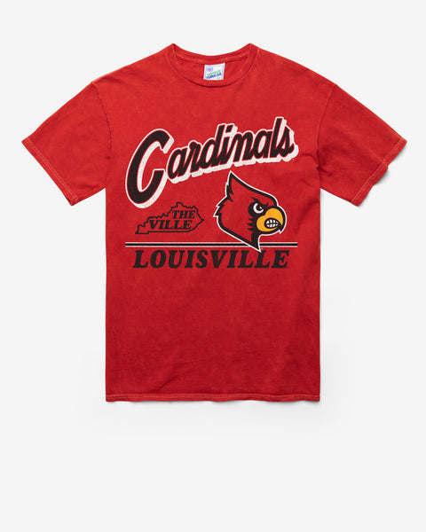 LOUISVILLE CARDINALS FLY BY VINTAGE '47 TUBULAR TEE