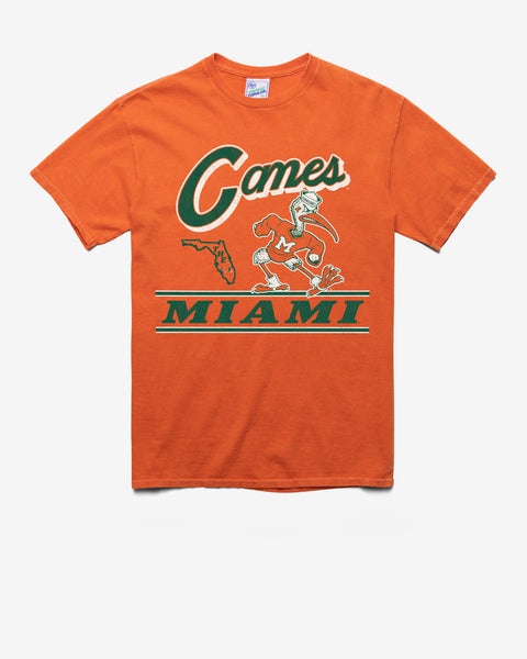 MIAMI HURRICANES FLY BY VINTAGE '47 TUBULAR TEE