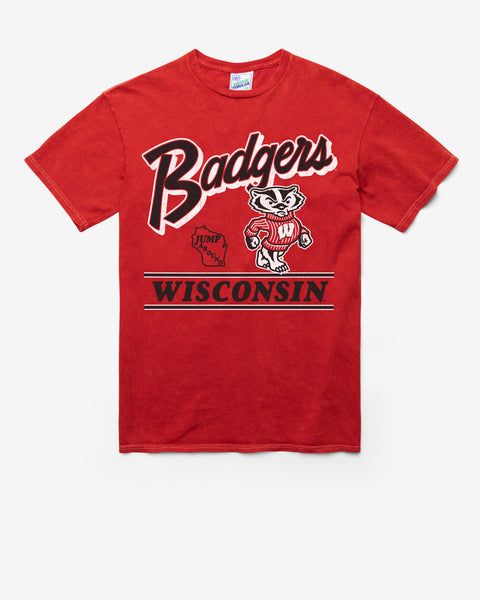 WISCONSIN BADGERS FLY BY VINTAGE '47 TUBULAR TEE