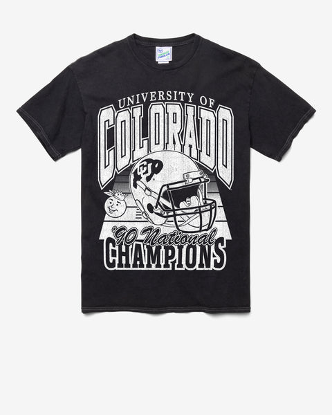 COLORADO BUFFALOES H-CHAMPS MONOCHROME VINTAGE '47 TUBULAR TEE