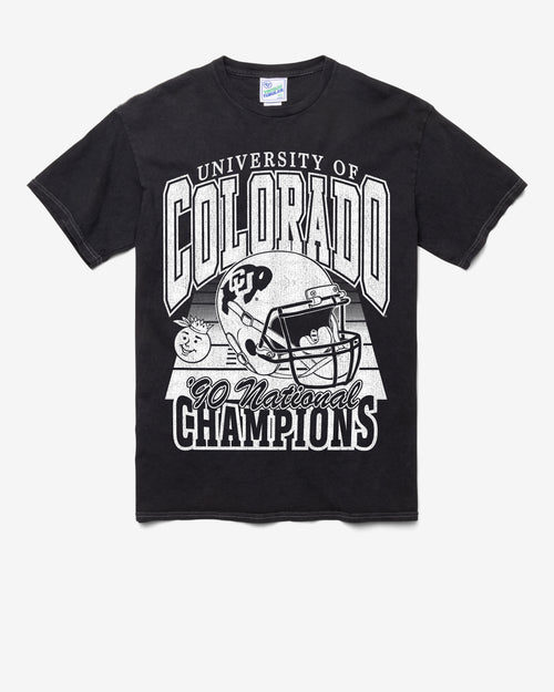 COLORADO BUFFALOES H-CHAMPS MONOCHROME VINTAGE '47 TUBULAR TEE