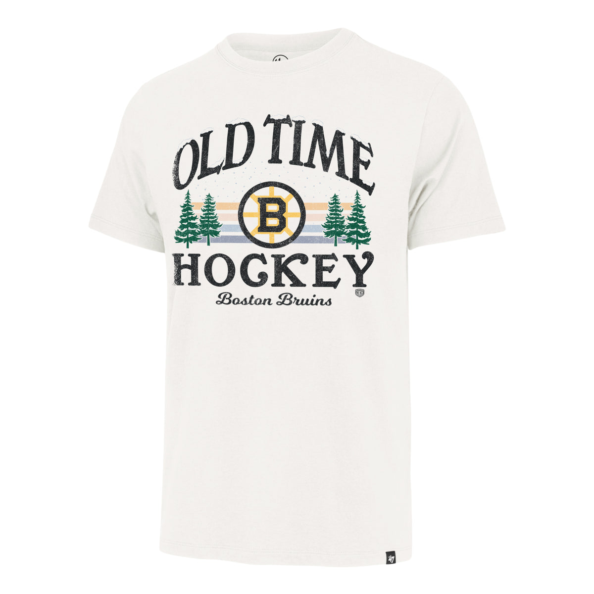 OLD TIME HOCKEY BOSTON BRUINS ICY DAWN '47 FRANKLIN TEE