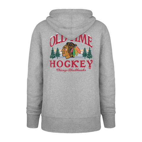 OLD TIME HOCKEY CHICAGO BLACKHAWKS ICY DAWN BACKER '47 HEADLINE HOOD