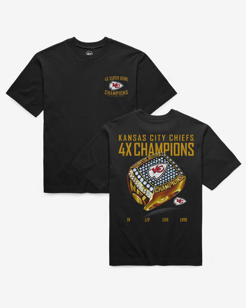 KANSAS CITY CHIEFS SUPER BOWL RING '47 FOUNDATION TEE