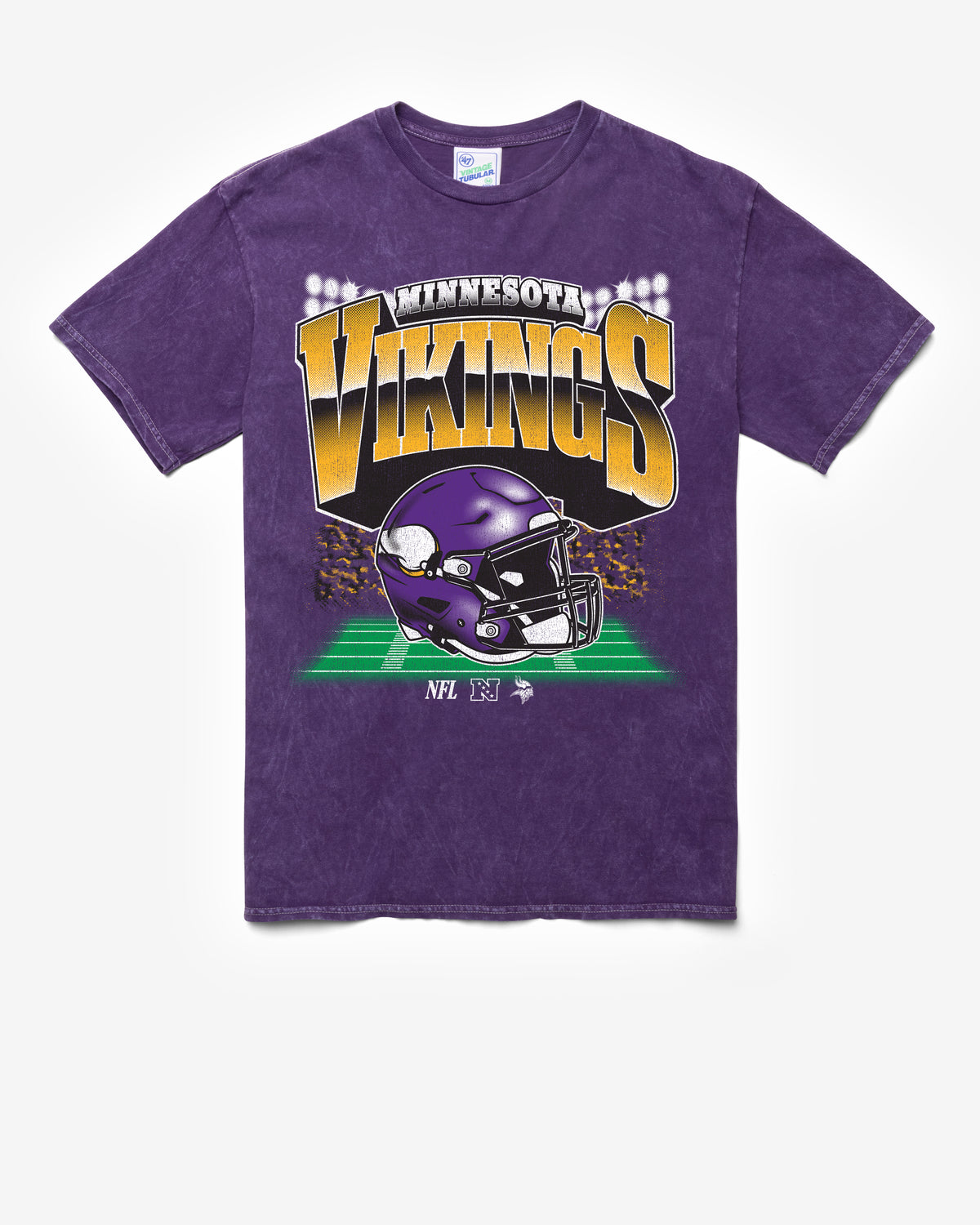 MINNESOTA VIKINGS BLINDSIDE VINTAGE '47 TUBULAR TEE
