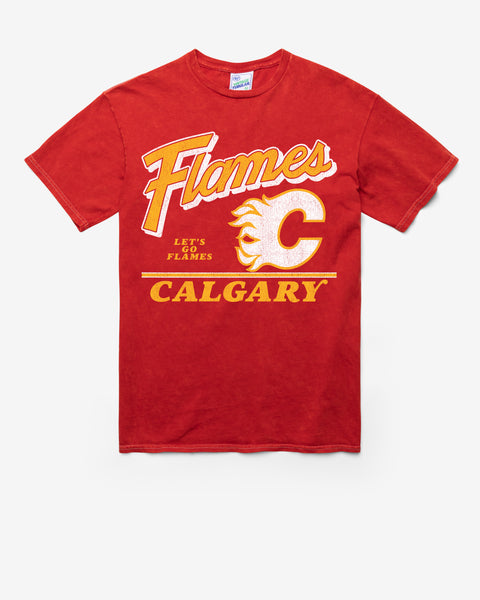 CALGARY FLAMES FLY BY VINTAGE '47 TUBULAR TEE
