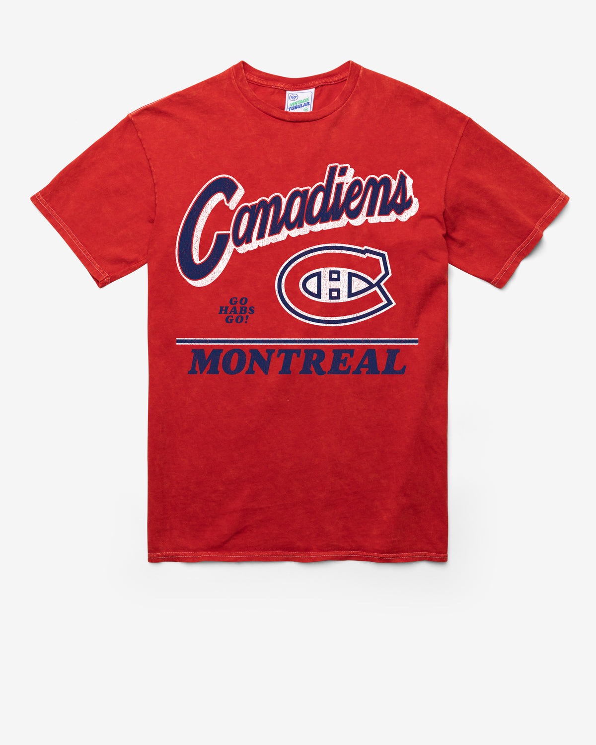 MONTREAL CANADIENS FLY BY VINTAGE '47 TUBULAR TEE