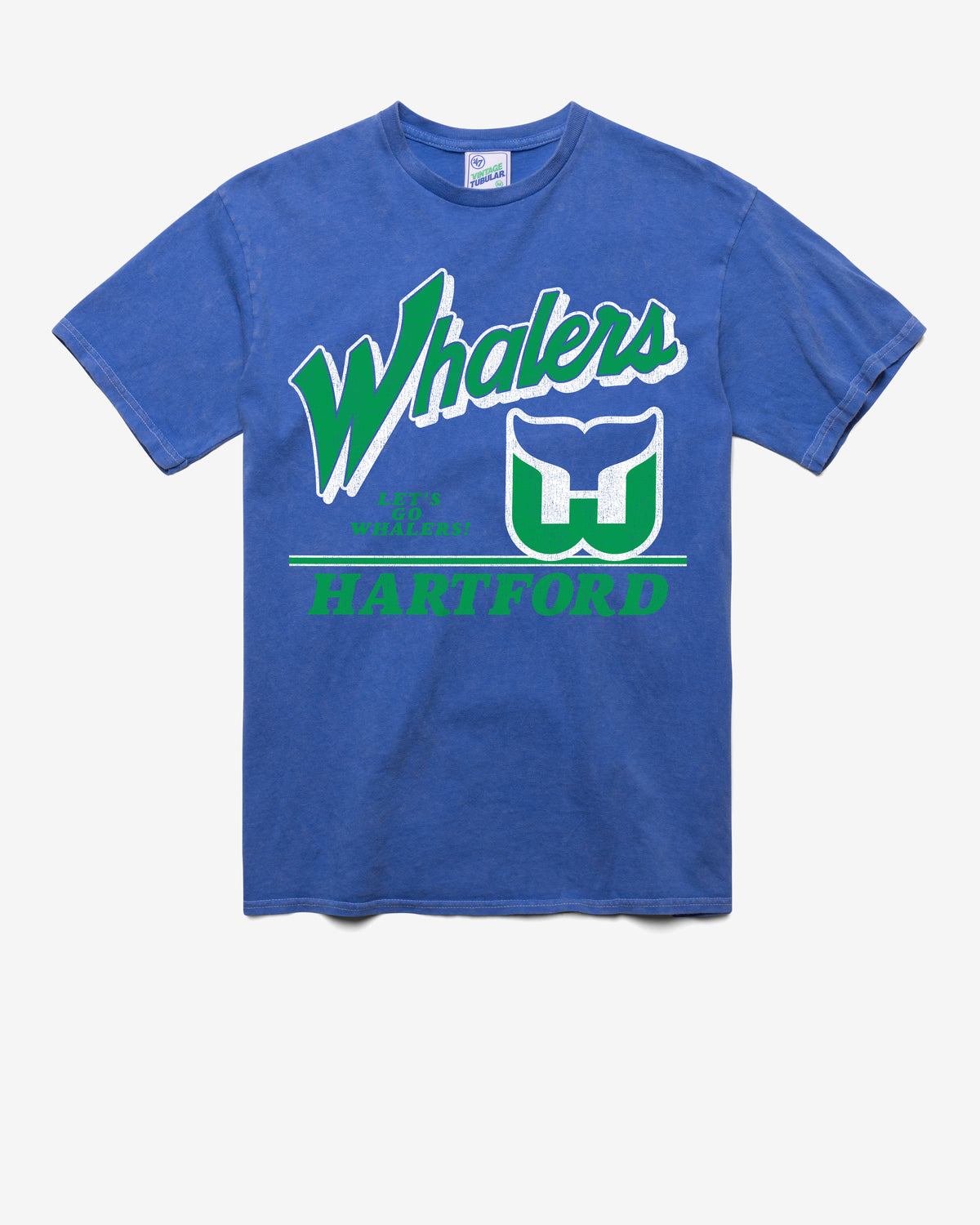 HARTFORD WHALERS VINTAGE FLY BY '47 TUBULAR TEE