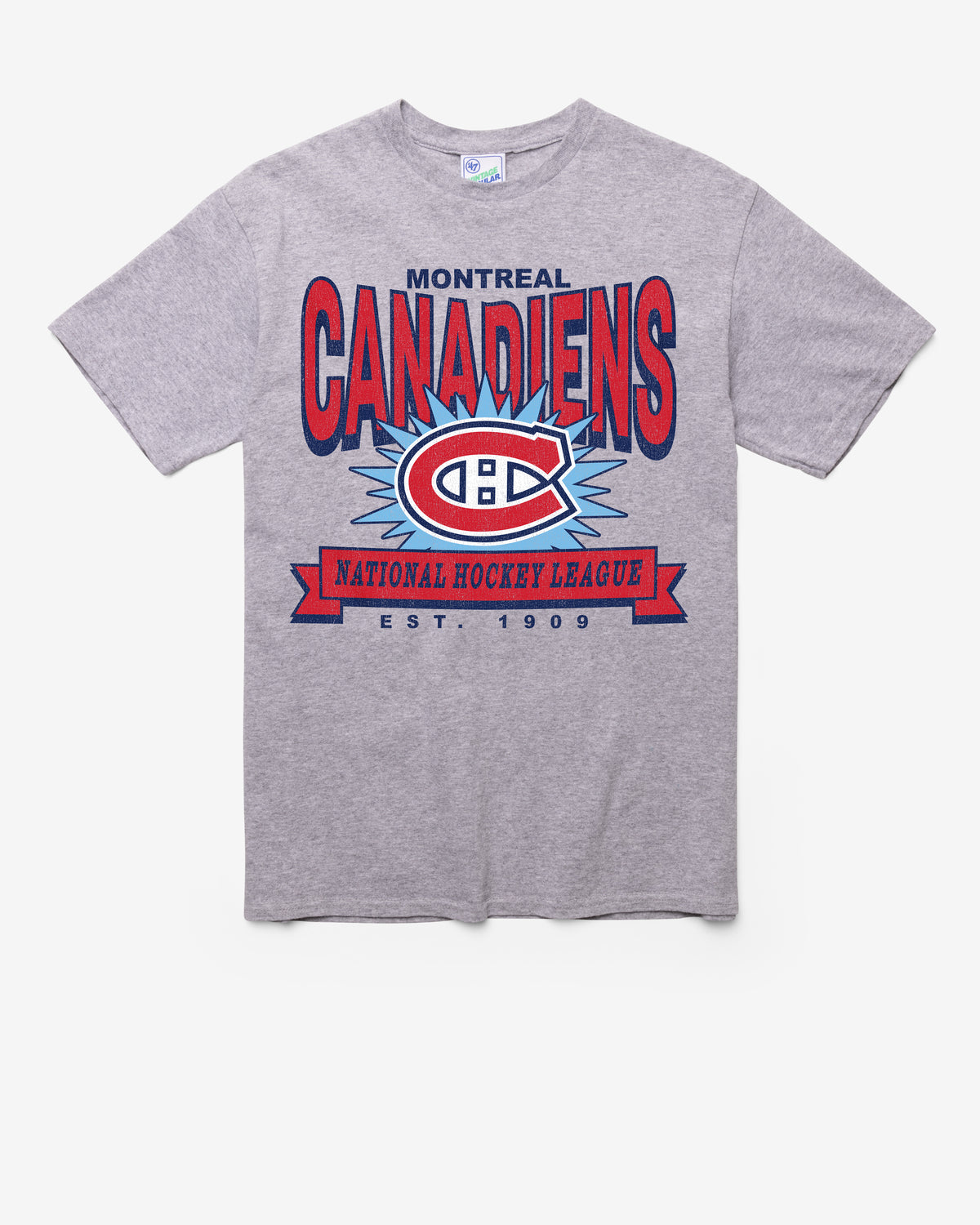 MONTREAL CANADIENS TWELVE SIX VINTAGE '47 TUBULAR TEE