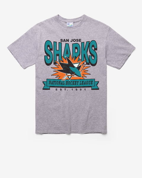 SAN JOSE SHARKS TWELVE SIX VINTAGE '47 TUBULAR TEE