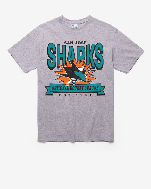 SAN JOSE SHARKS TWELVE SIX VINTAGE '47 TUBULAR TEE