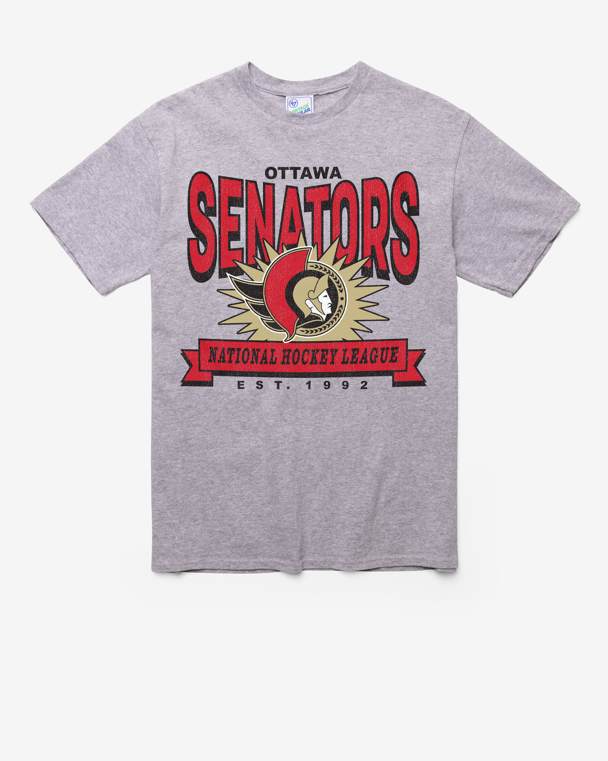 OTTAWA SENATORS TWELVE SIX VINTAGE '47 TUBULAR TEE