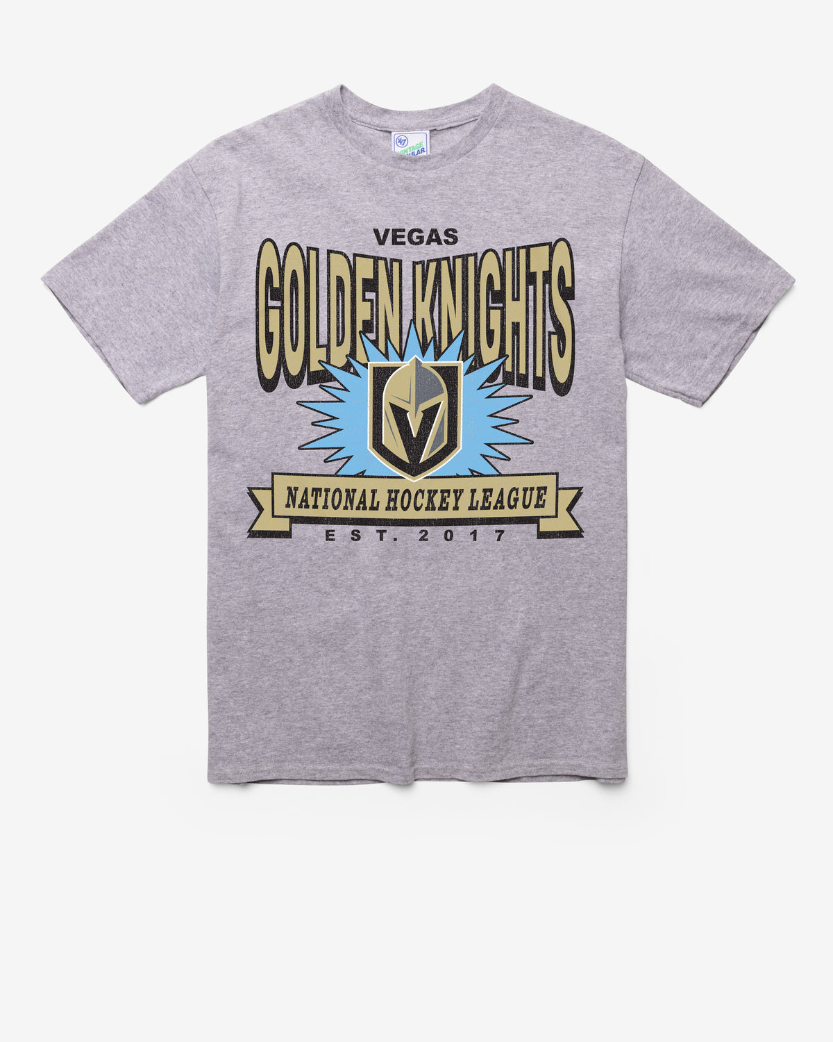 VEGAS GOLDEN KNIGHTS TWELVE SIX VINTAGE '47 TUBULAR TEE