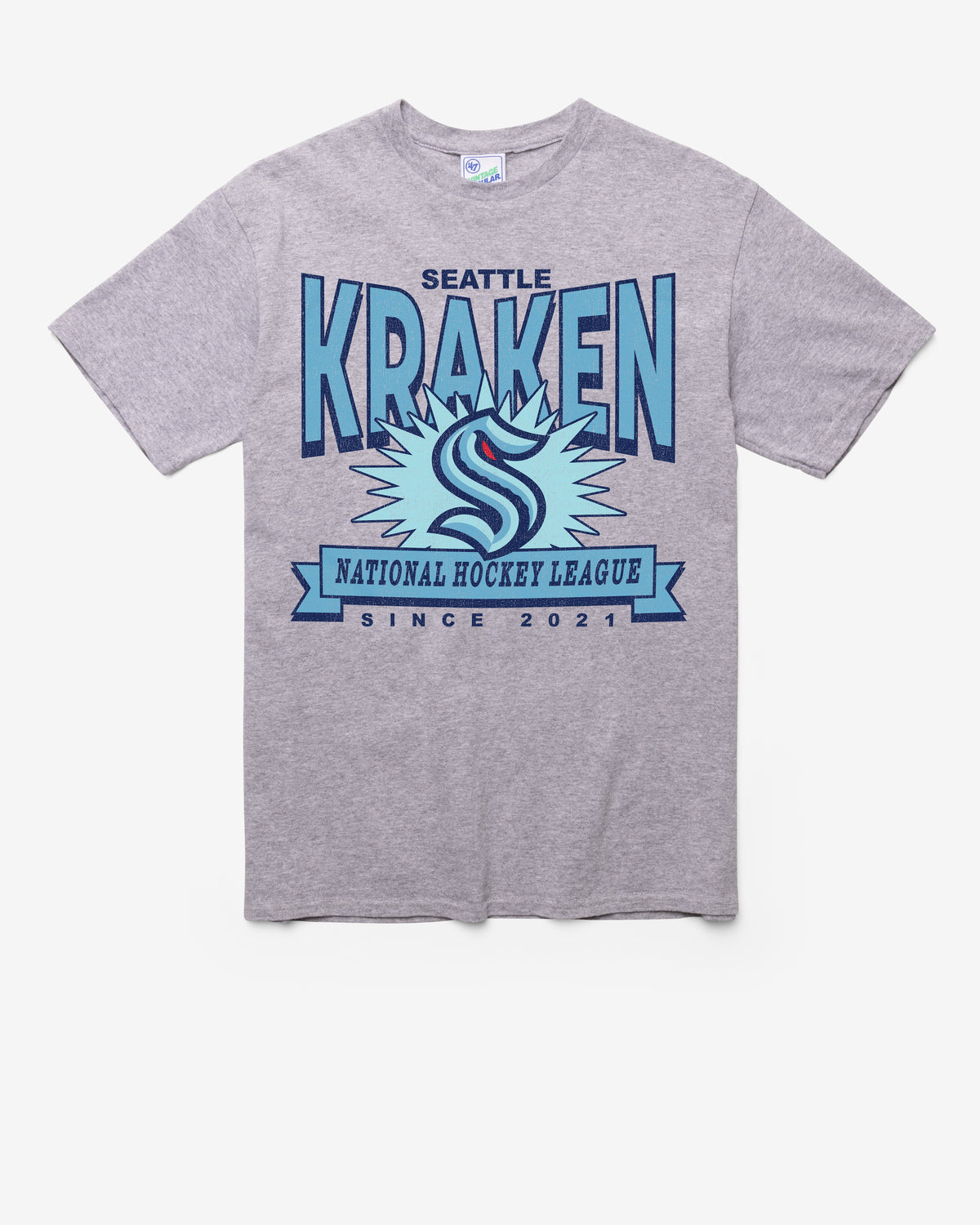 SEATTLE KRAKEN TWELVE SIX VINTAGE '47 TUBULAR TEE