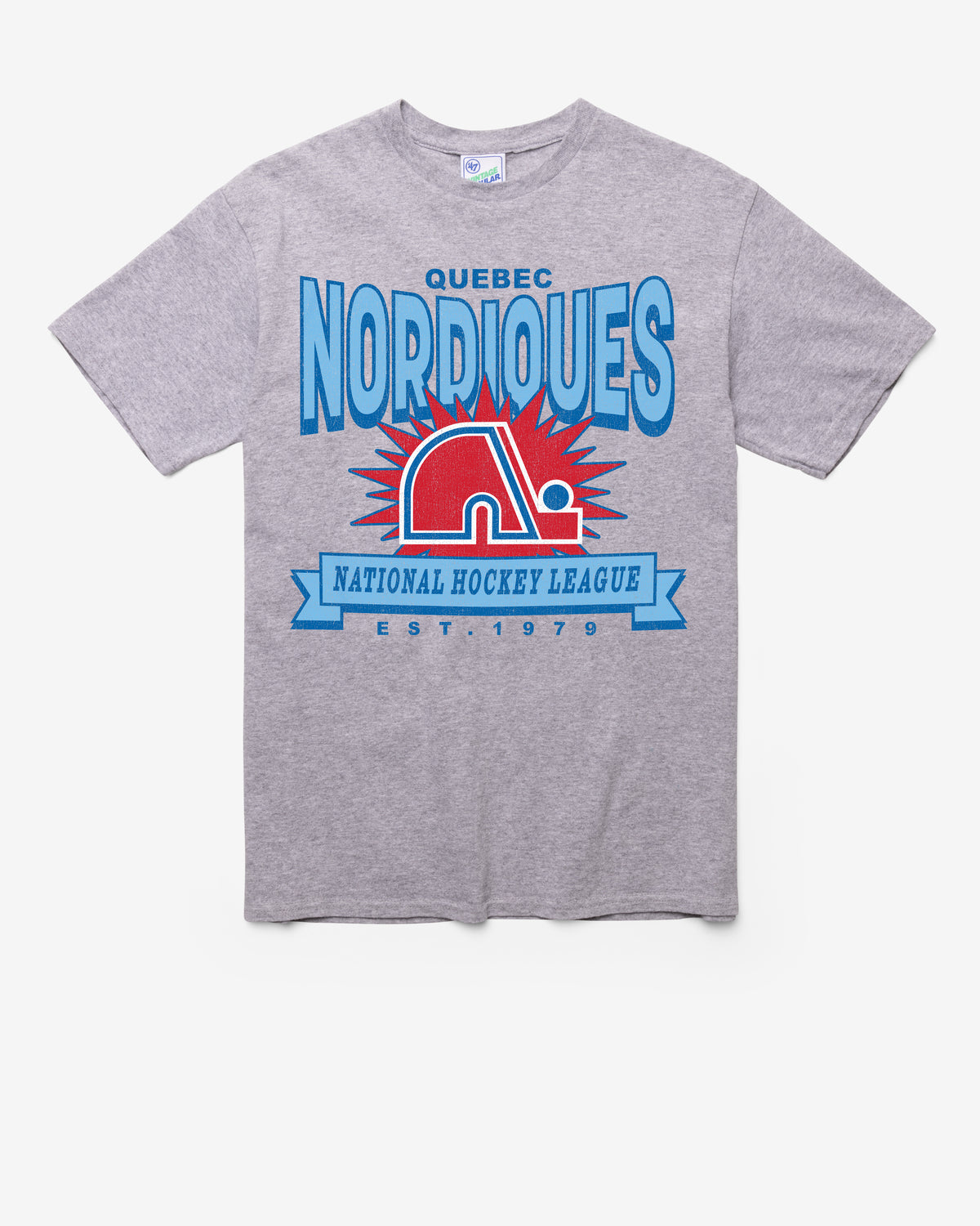 QUEBEC NORDIQUES TWELVE SIX VINTAGE '47 TUBULAR TEE