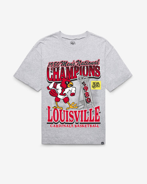 LOUISVILLE CARDINALS PAST CHAMPS TOURNEY WIN '47 FOUNDATION TEE