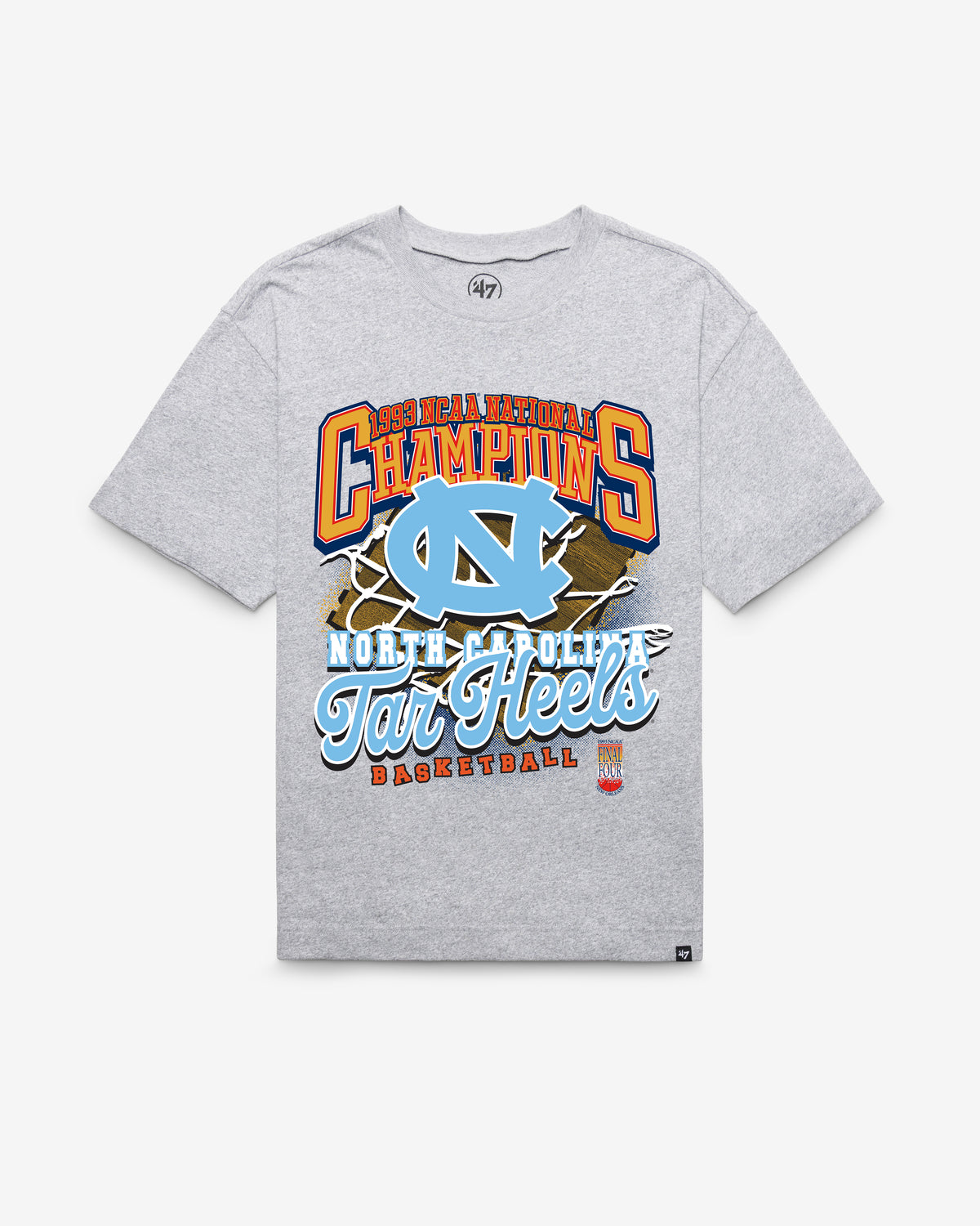 NORTH CAROLINA TAR HEELS UNC PAST CHAMPS TOURNEY WIN '47 FOUNDATION TEE