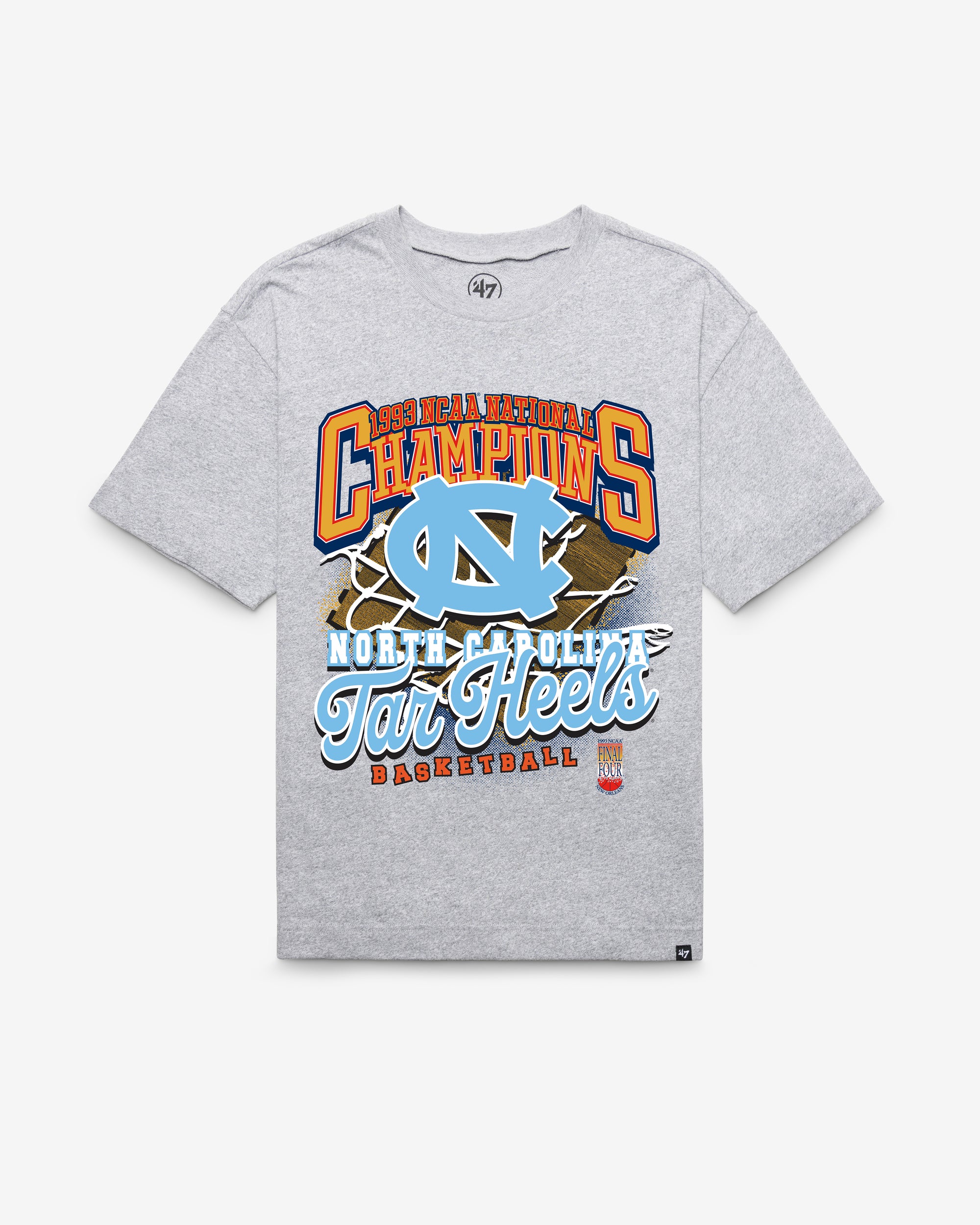 NORTH CAROLINA TAR HEELS UNC PAST CHAMPS TOURNEY WIN '47 FOUNDATION TEE