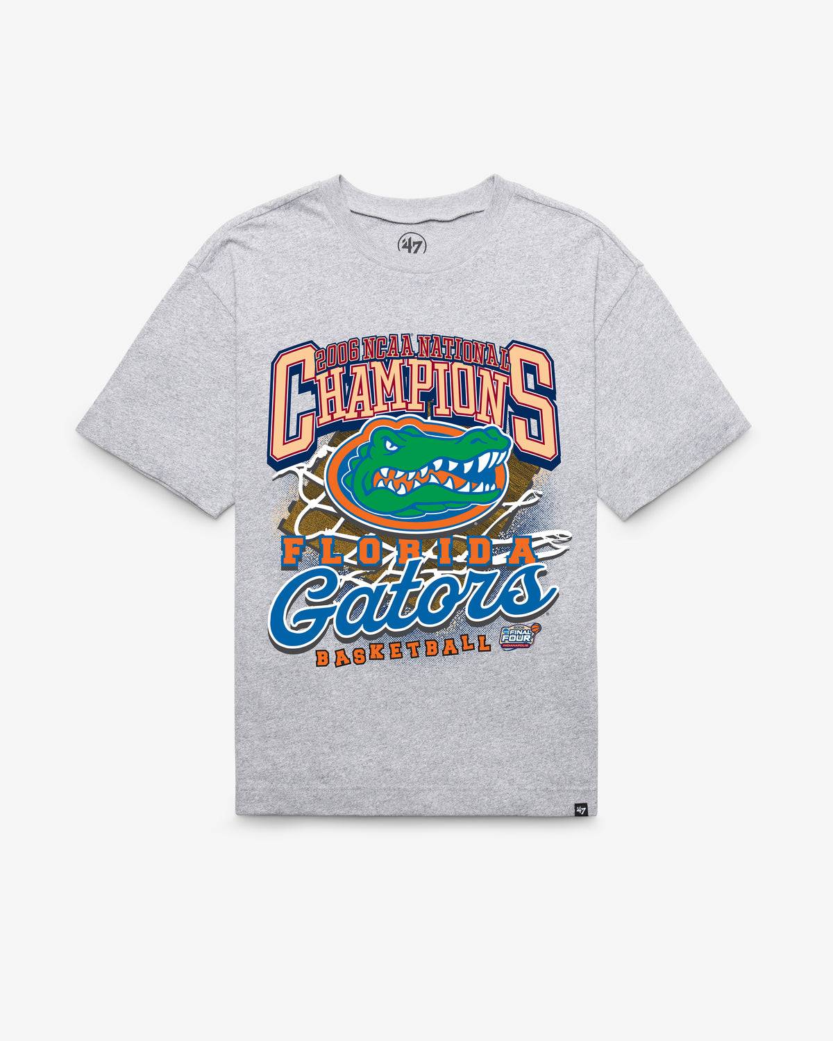 FLORIDA GATORS PAST CHAMPS TOURNEY WIN '47 FOUNDATION TEE