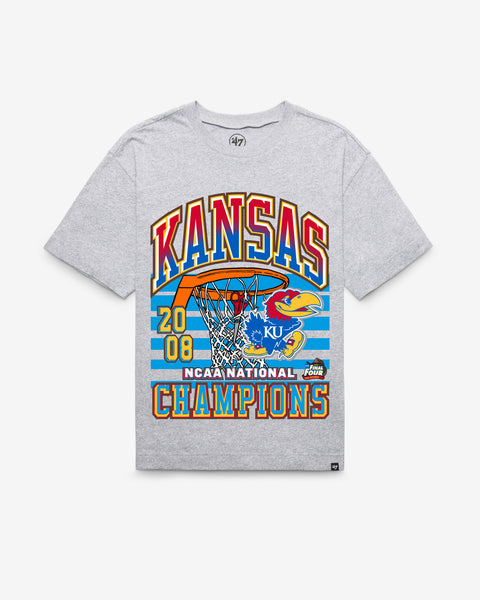 KANSAS JAYHAWKS PAST CHAMPS TOURNEY WIN '47 FOUNDATION TEE
