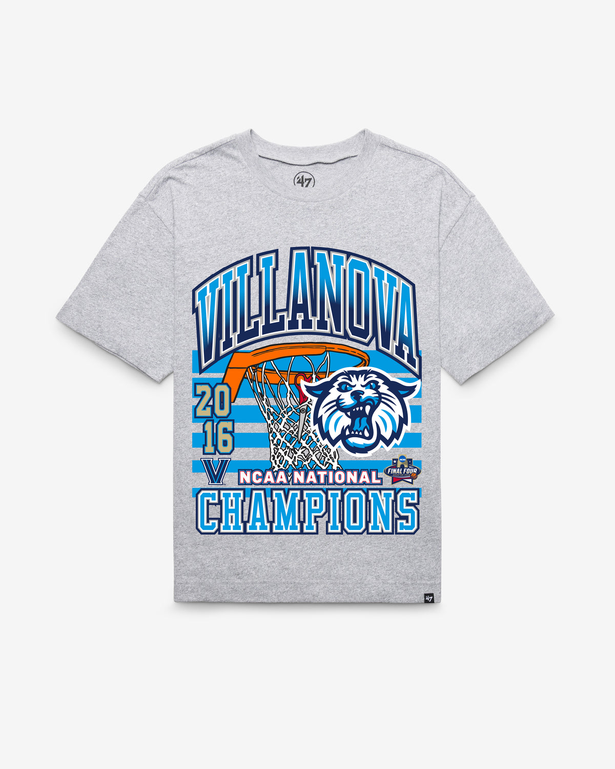 VILLANOVA WILDCATS PAST CHAMPS TOURNEY WIN '47 FOUNDATION TEE