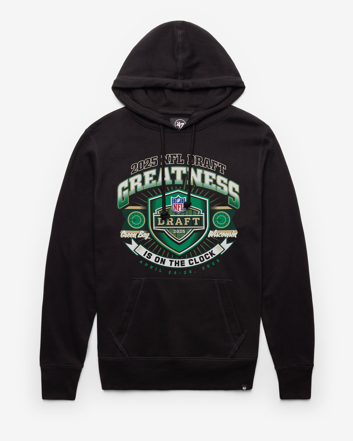 GREEN BAY PACKERS NFL DRAFT REGIONAL '47 HEADLINE HOOD
