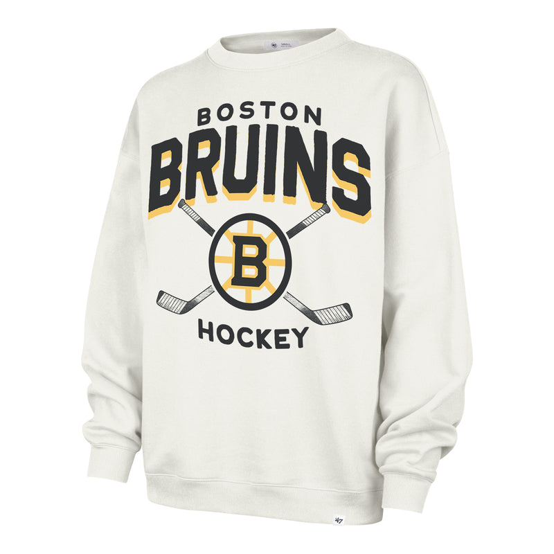 BOSTON BRUINS ARCH CLOUD OVERSIZED CREW WOMENS