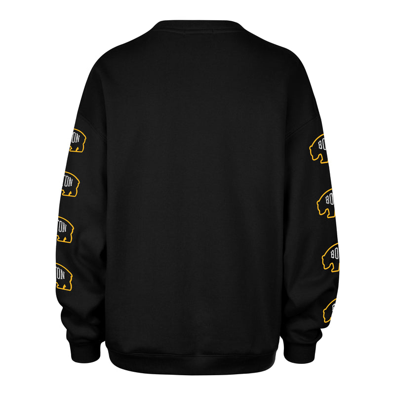 BOSTON BRUINS GO BIG '47 OVERSIZED CREW WOMENS