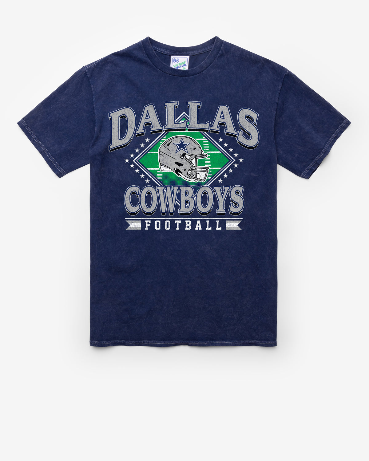 DALLAS COWBOYS FIELD PASS VINTAGE '47 TUBULAR TEE