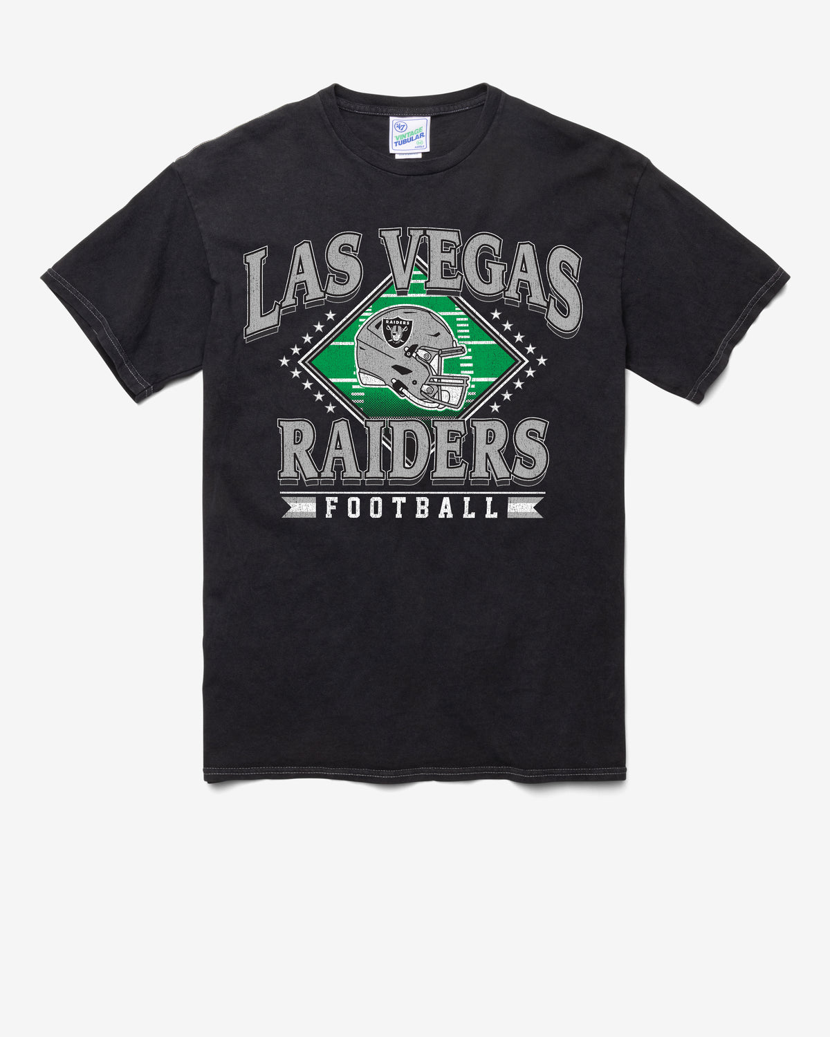 LAS VEGAS RAIDERS FIELD PASS VINTAGE '47 TUBULAR TEE