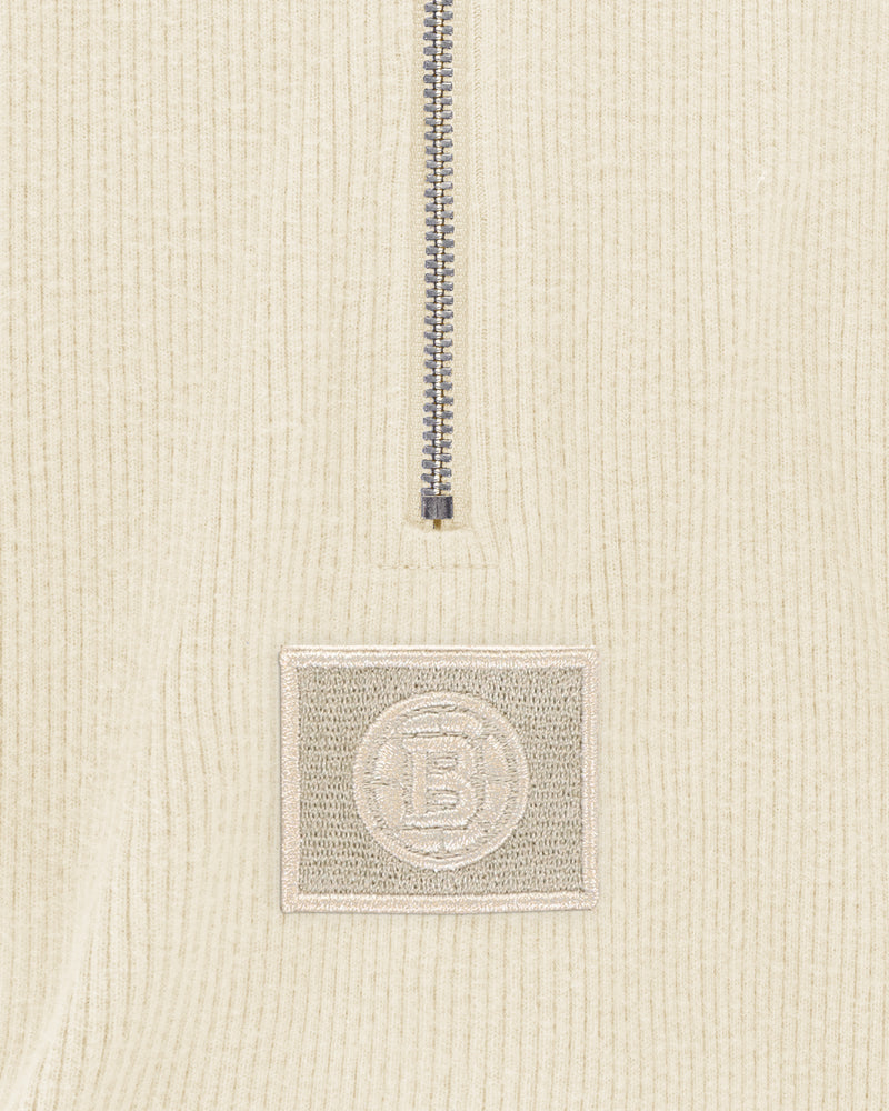 BOSTON BRUINS TRANQUILITY RIB '47 HALF ZIP WOMENS