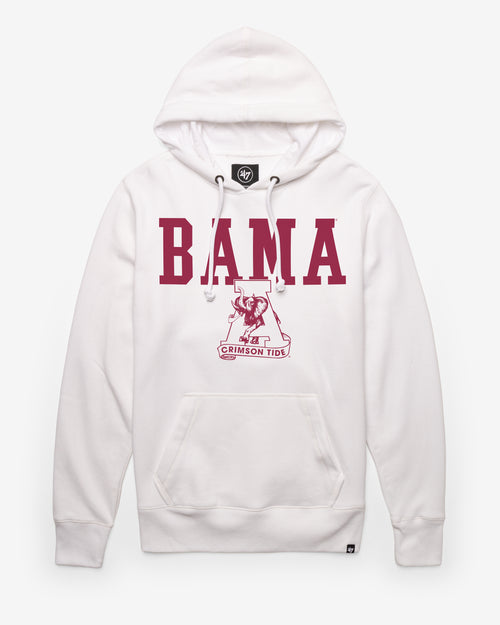 ALABAMA CRIMSON TIDE VINTAGE STRAIGHT BLOCK '47 HEADLINE HOOD