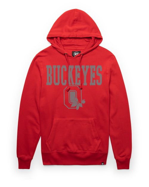 OHIO STATE BUCKEYES VINTAGE STRAIGHT BLOCK '47 HEADLINE HOOD