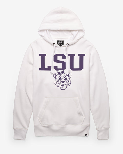 LOUISIANA STATE TIGERS LSU VINTAGE STRAIGHT BLOCK '47 HEADLINE HOOD