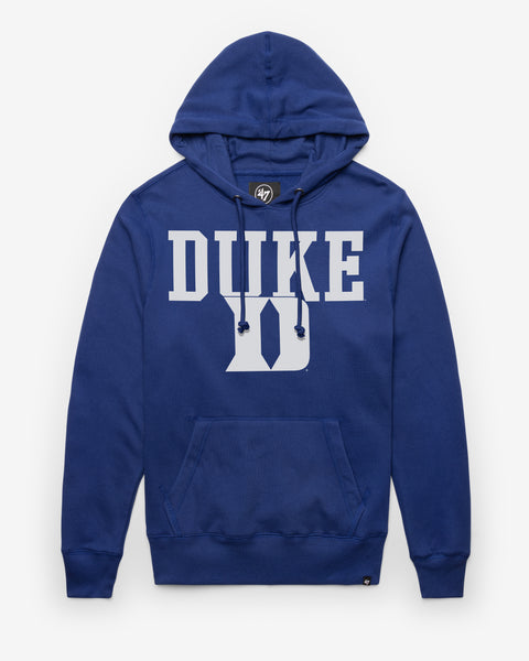 DUKE BLUE DEVILS STRAIGHT BLOCK '47 HEADLINE HOOD