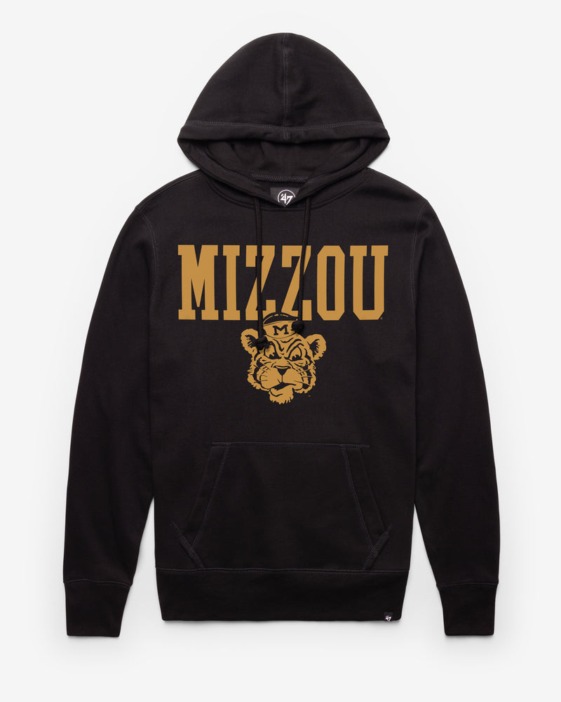 MISSOURI TIGERS VINTAGE STRAIGHT BLOCK '47 HEADLINE HOOD