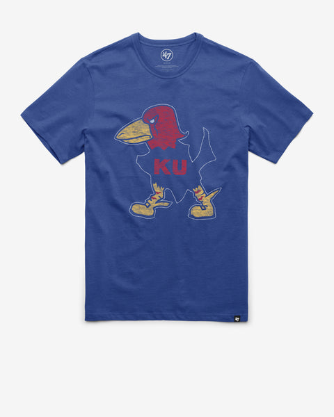 KANSAS JAYHAWKS VINTAGE PREMIER '47 FRANKLIN TEE