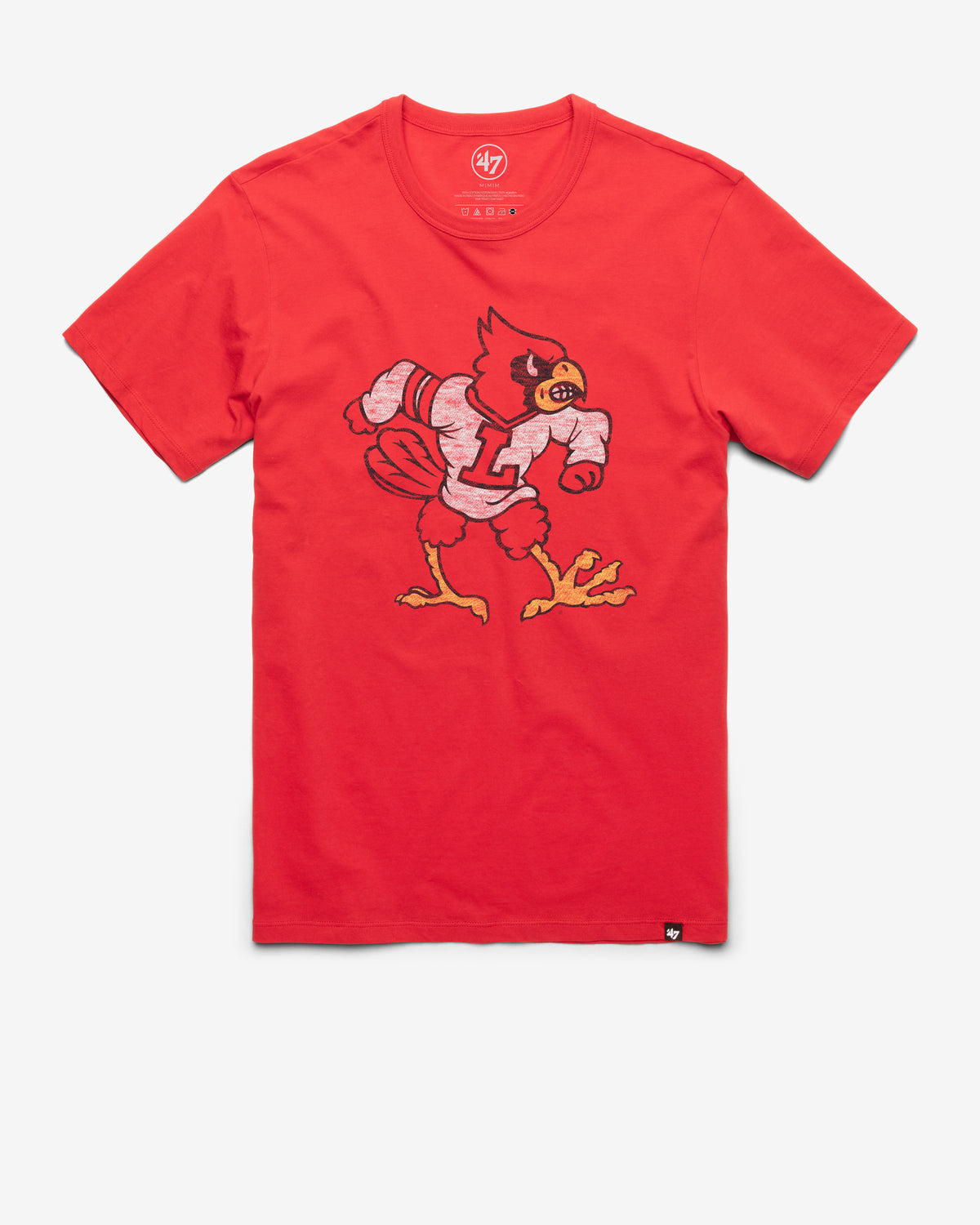 LOUISVILLE CARDINALS VINTAGE PREMIER '47 FRANKLIN TEE