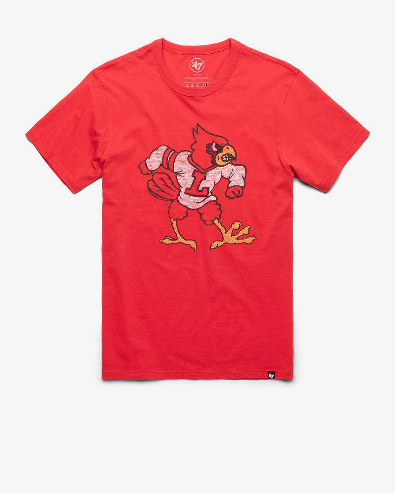 LOUISVILLE CARDINALS VINTAGE PREMIER '47 FRANKLIN TEE
