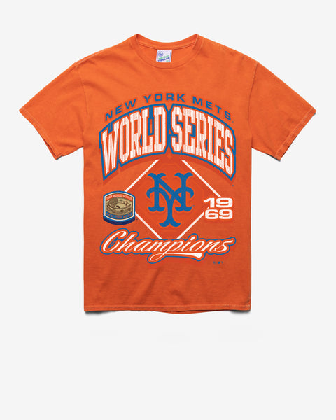NEW YORK METS COOPERSTOWN WORLD SERIE LOCKER VINTAGE '47 TUBULAR TEE